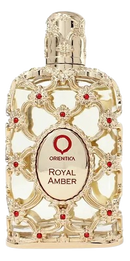 Perfume Árabe Royal Amber Luxury Collection Orientica Edp 80ml