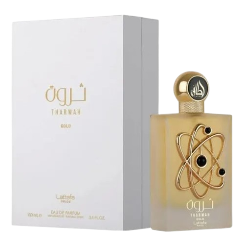 Perfume Árabe Tharwah Gold Lattafa Edp 100ml