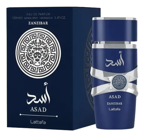 Perfume Árabe Asad Blue Edp 100ml